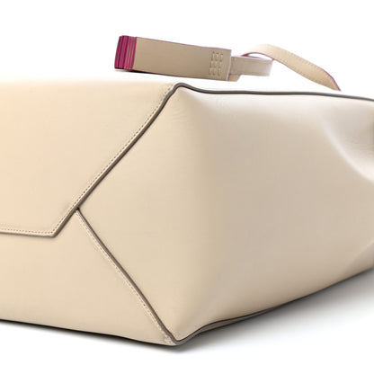 Celine Smooth Calfskin Small Belt Cabas Phantom Beige 8 of 9