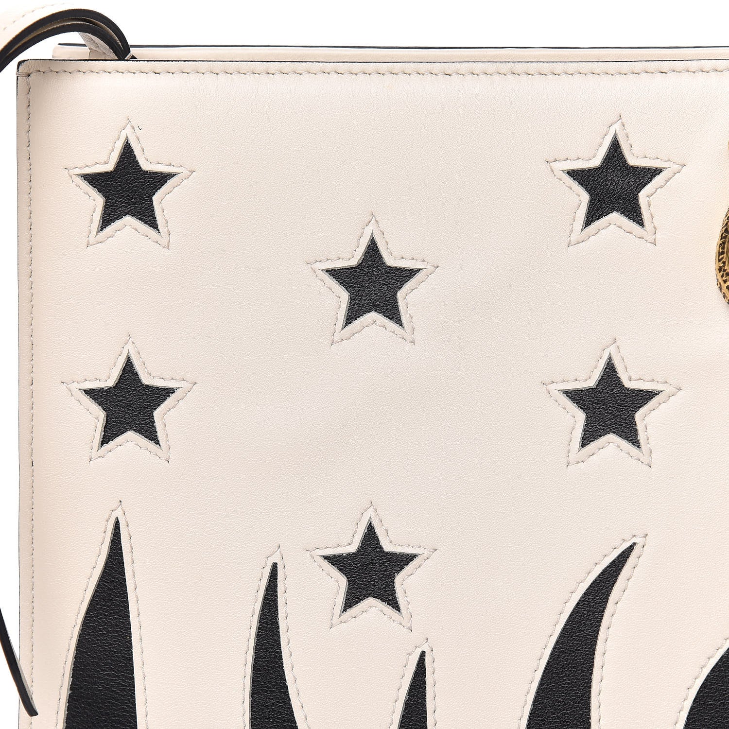 Gucci Calfskin Animalier Clutch White 12 of 17