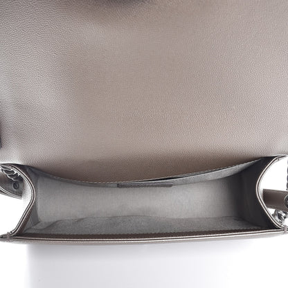 Chanel Metallic Caviar Quilted Medium Boy Flap Copper 5 of 8