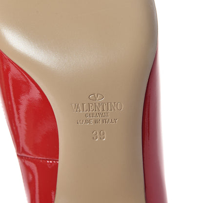 Valentino Garavani Patent Tan-Go Mary Jane 60mm Pumps 39 Rosso Valentino 6 of 7