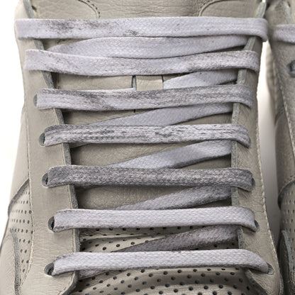 Saint Laurent Calfskin Perforated Court Classic SL/10H High Top Sneakers 43 White 10 of 11