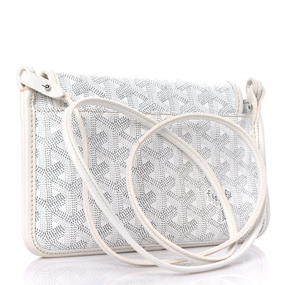Goyard Goyardine Plumet Wallet Clutch White 3 of 13