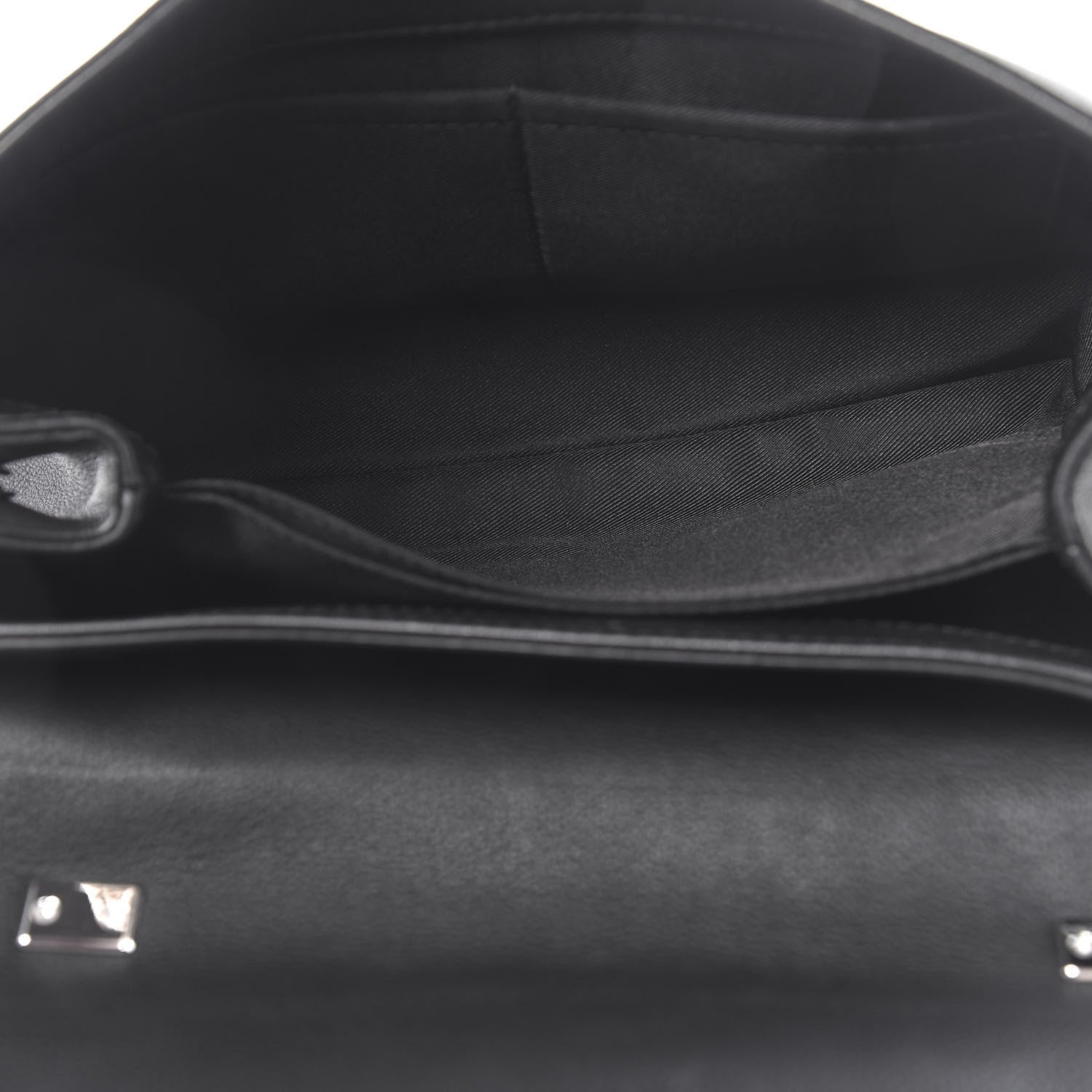 Louis Vuitton Soft Calfskin Lockme II Top Handle Black 5 of 9