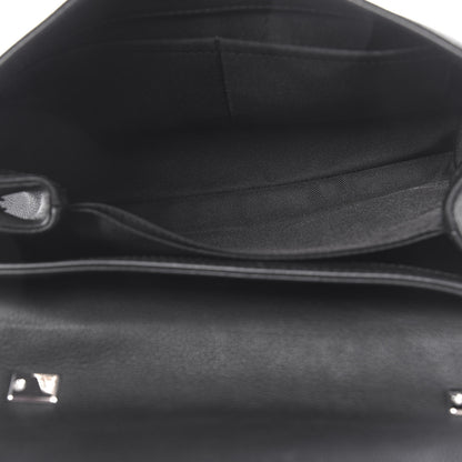 Louis Vuitton Soft Calfskin Lockme II Top Handle Black 5 of 9