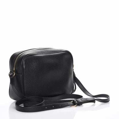 Gucci Pebbled Calfskin Small Soho Disco Bag Black 3 of 7