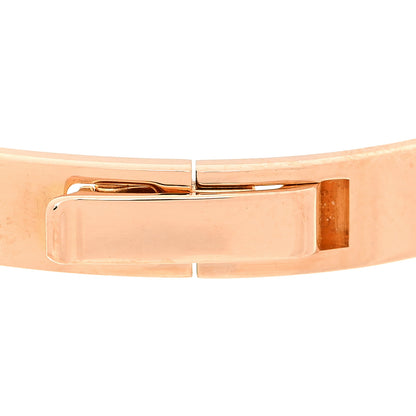 Hermes 18K Rose Gold Diamond PM H D'Ancre Bracelet SH 5 of 7