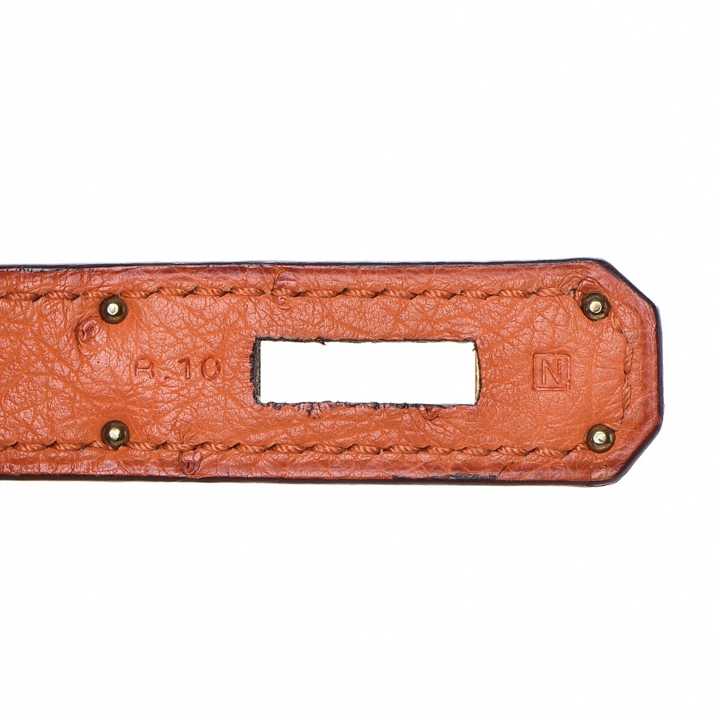 Ostrich Birkin 30 Orange