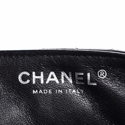 Chanel Lambskin Quilted East West Flap Black 6 of 7