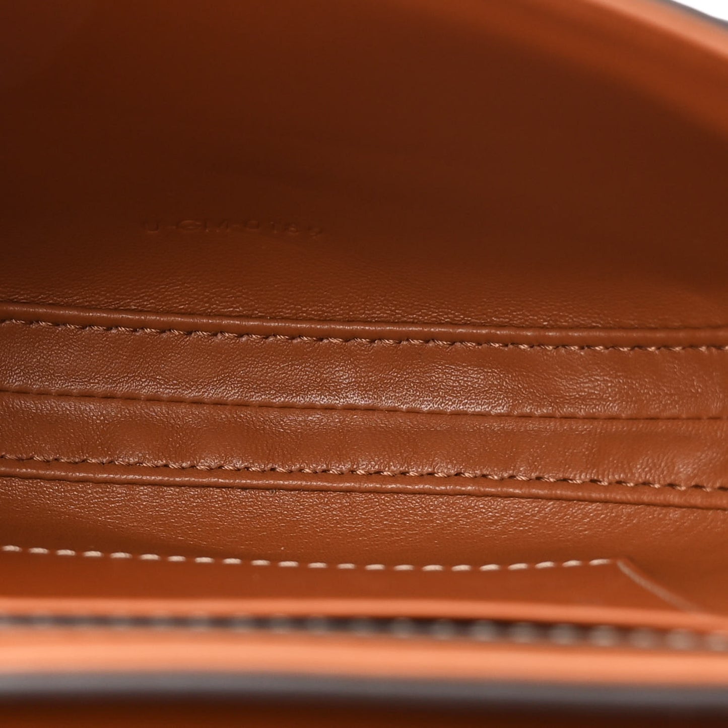 Natural Calfskin Besace Small 16 Tan