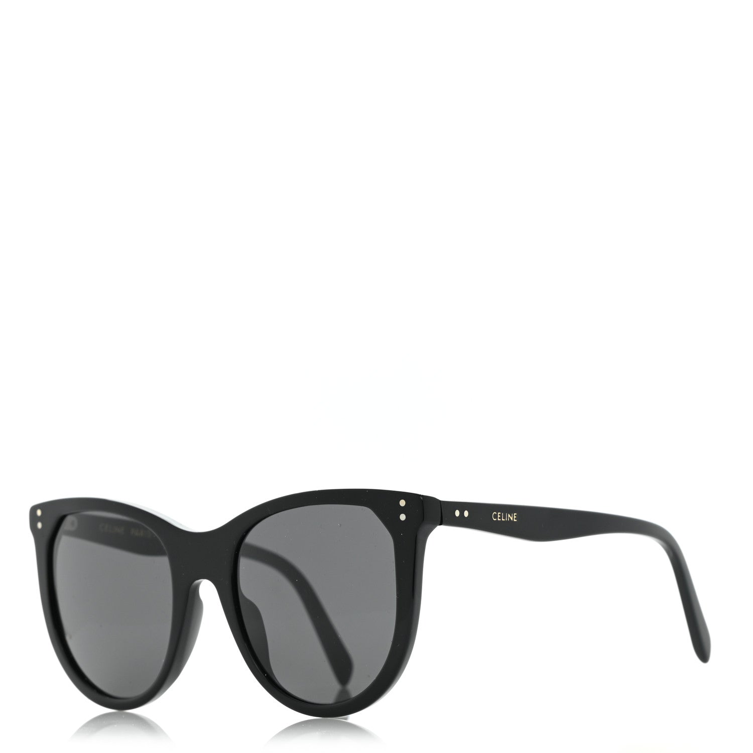Celine Acetate Cat Eye Sunglasses CL401491 Black 1 of 7