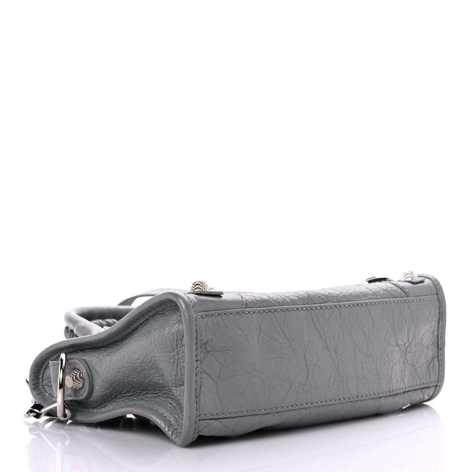 Balenciaga Agneau Giant 12 Silver Hardware Mini City Gris Haussmannien 4 of 11