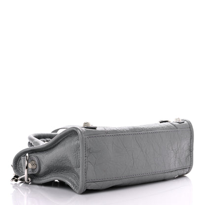 Balenciaga Agneau Giant 12 Silver Hardware Mini City Gris Haussmannien 4 of 11