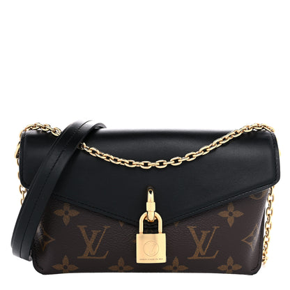 Louis Vuitton Monogram Padlock On Strap Black 1 of 8