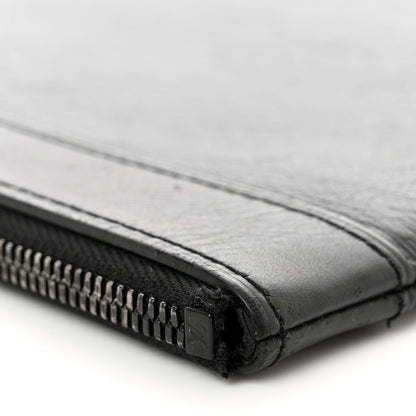 Louis Vuitton Calfskin Monogram Shadow Discovery Pochette Black 8 of 9