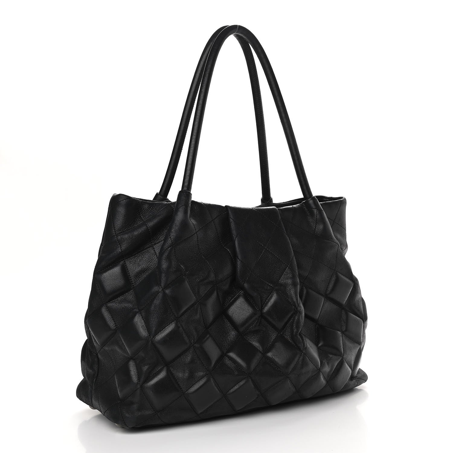 Chanel Calfskin Sloane Square Tote Black 3 of 15