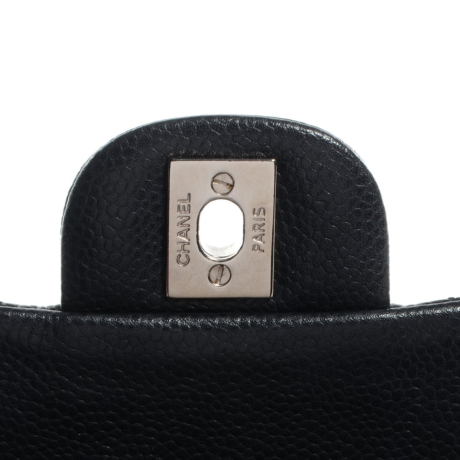 Chanel Caviar Quilted Clutch With Chain Flap Black 8 of 8