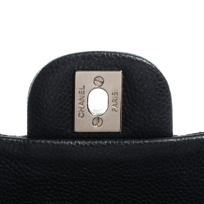 Chanel Caviar Quilted Clutch With Chain Flap Black 8 of 8