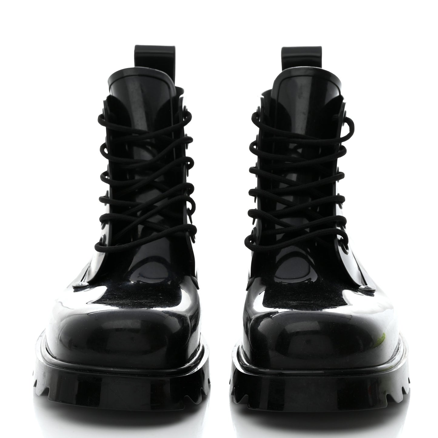 Rubber Stride Ankle Boots 42 Black