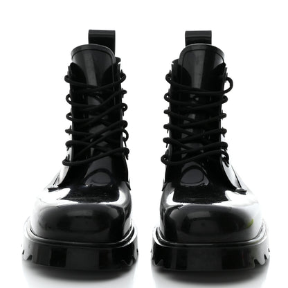 Bottega Veneta Rubber Stride Ankle Boots 42 Black 2 of 7