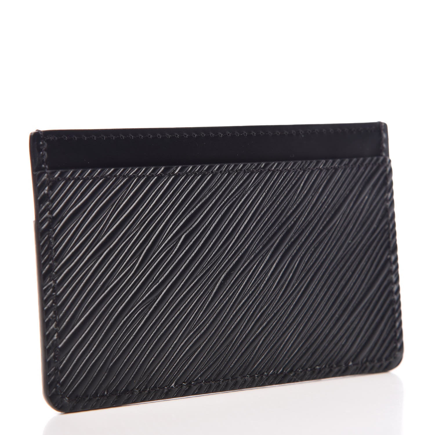 Louis Vuitton Epi Flower Remix Card Holder Black 3 of 7