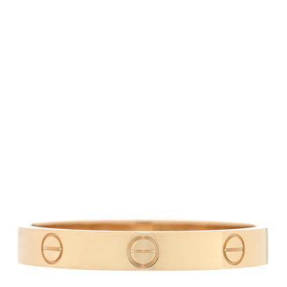 Cartier 18K Yellow Gold 3.5mm LOVE Wedding Band Ring 68 12.25 3 of 4