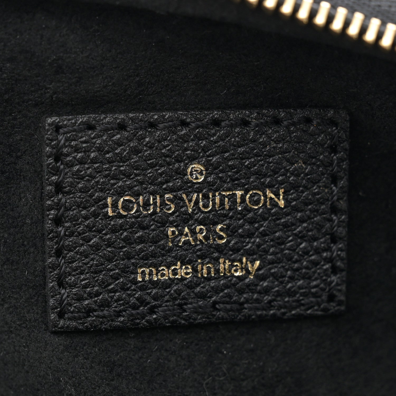 Louis Vuitton Empreinte Mini Bumbag Black 6 of 9