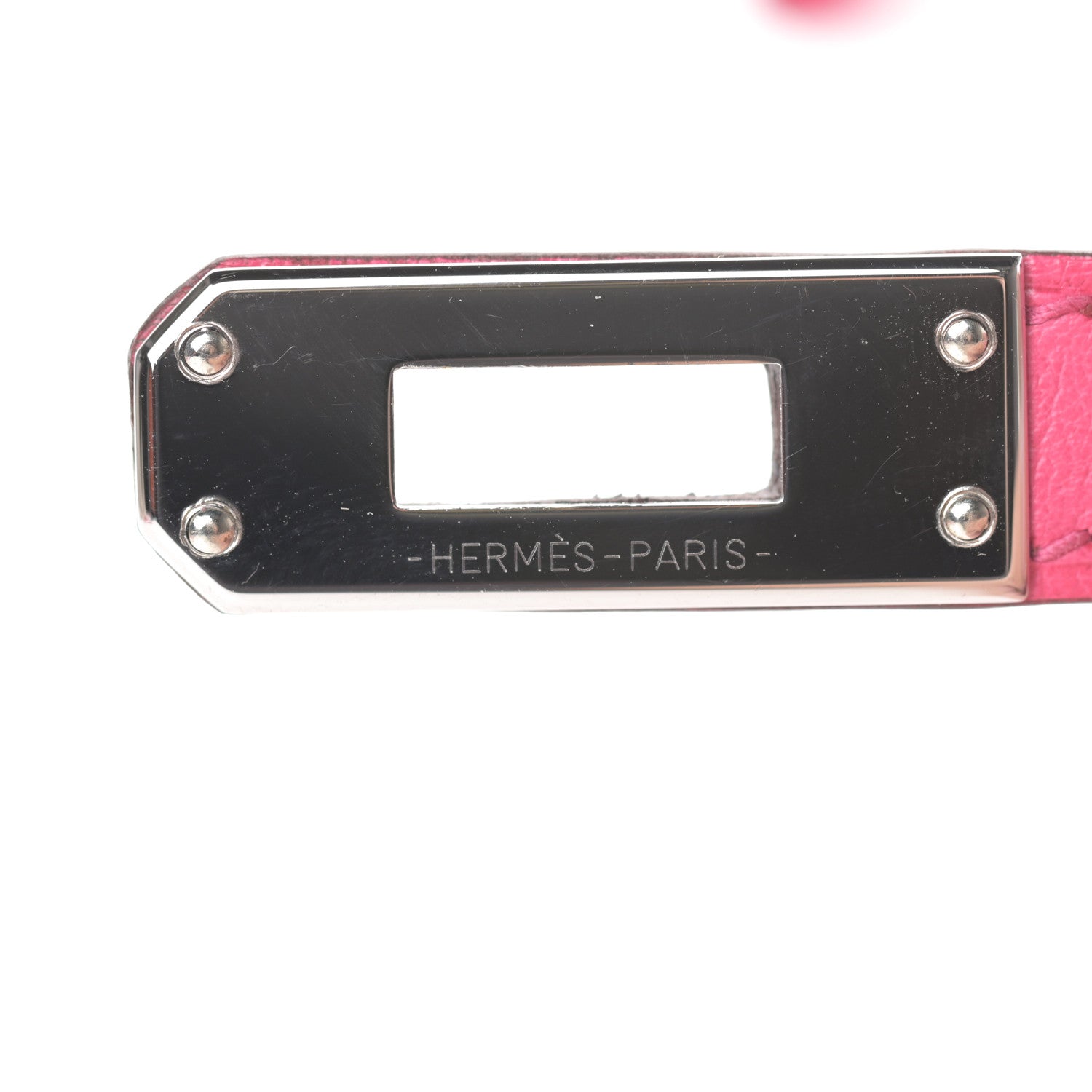 Hermes Ostrich Kelly Sellier Mini 20 Rose Tyrien 19 of 33