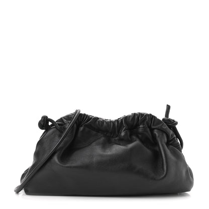 Mansur Gavriel Lambskin Mini Cloud Clutch Black Flamma 1 of 9