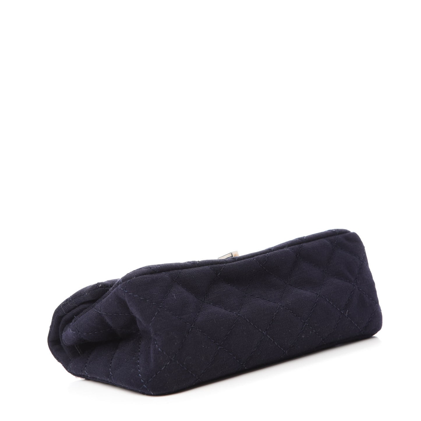Jersey Quilted 2.55 Reissue Mini Flap Navy Blue