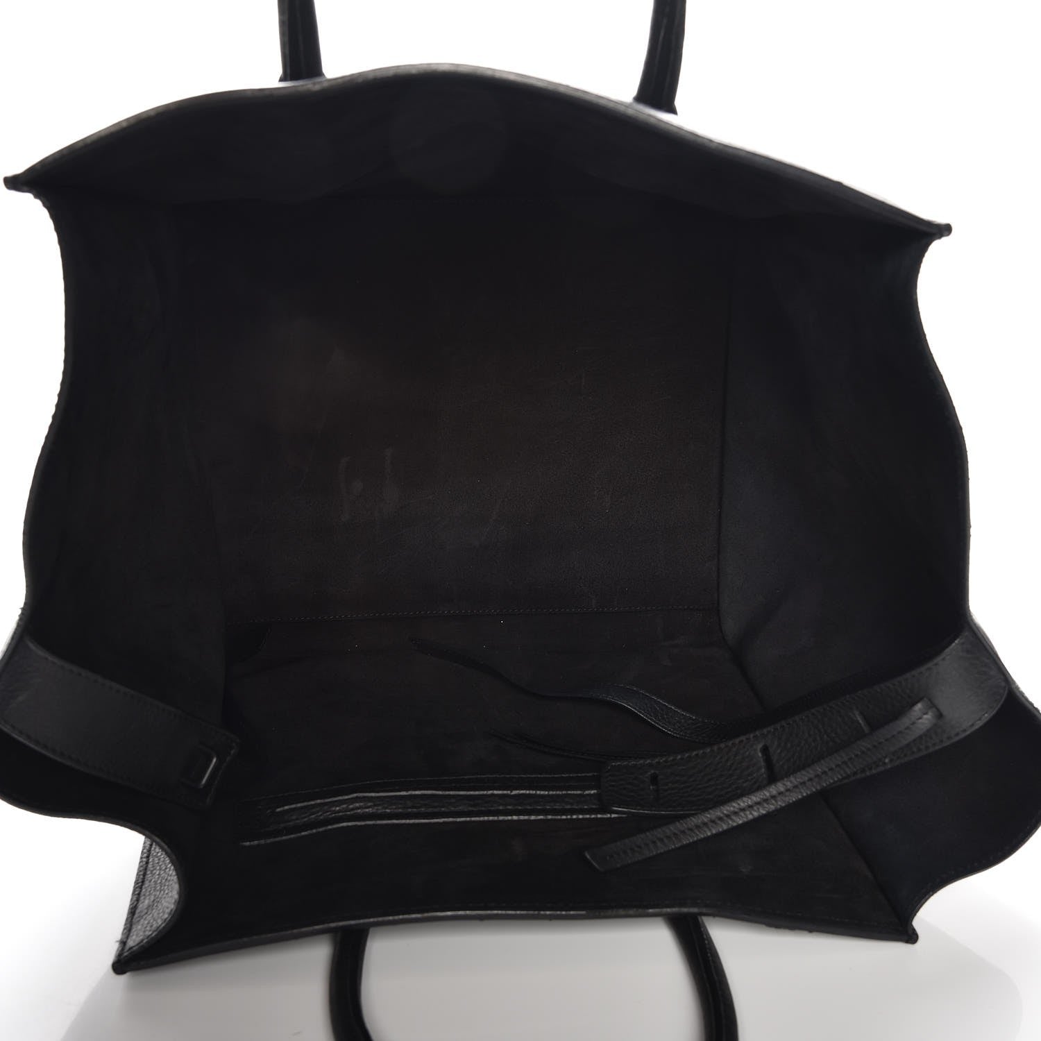 Celine Supple Calfskin Medium Phantom Luggage Black 5 of 8