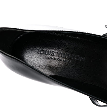 Louis Vuitton Patent Uniformes Silhouette 40mm Pumps 35 Black 9 of 11