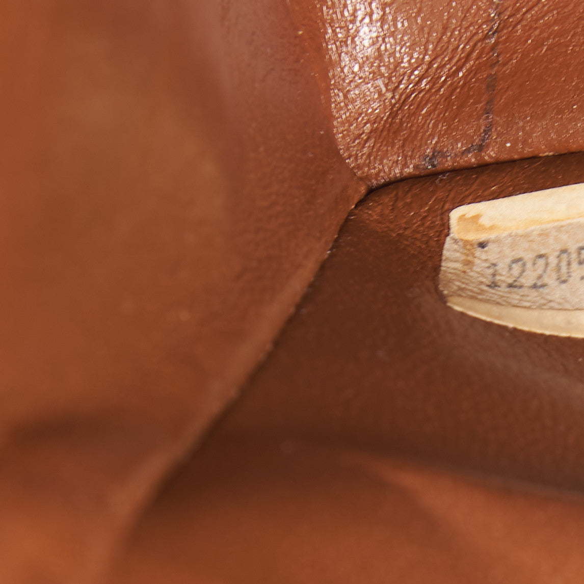 Lambskin Quilted Medium Double Flap Dark Brown