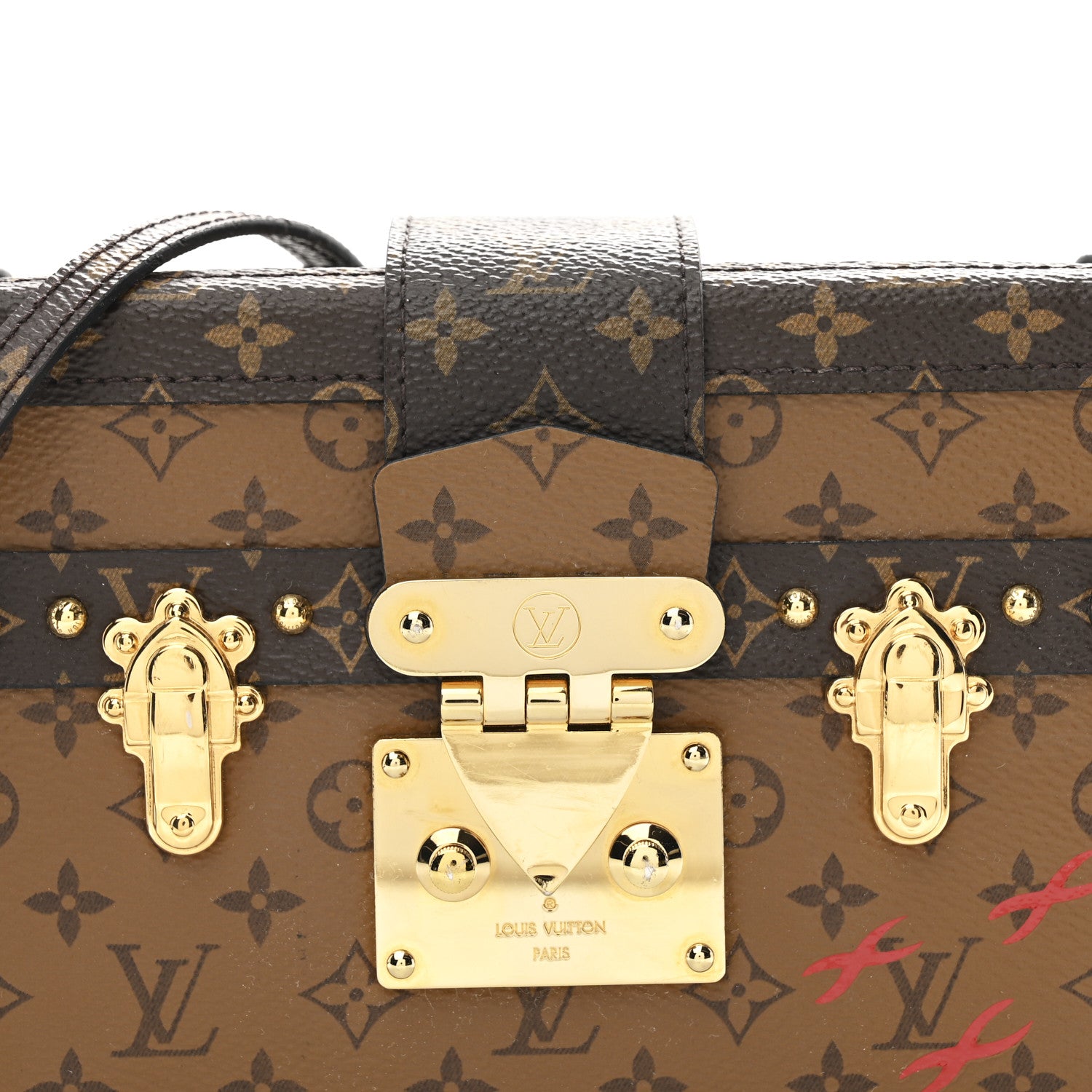 Louis Vuitton Reverse Monogram Petite Malle 7 of 11