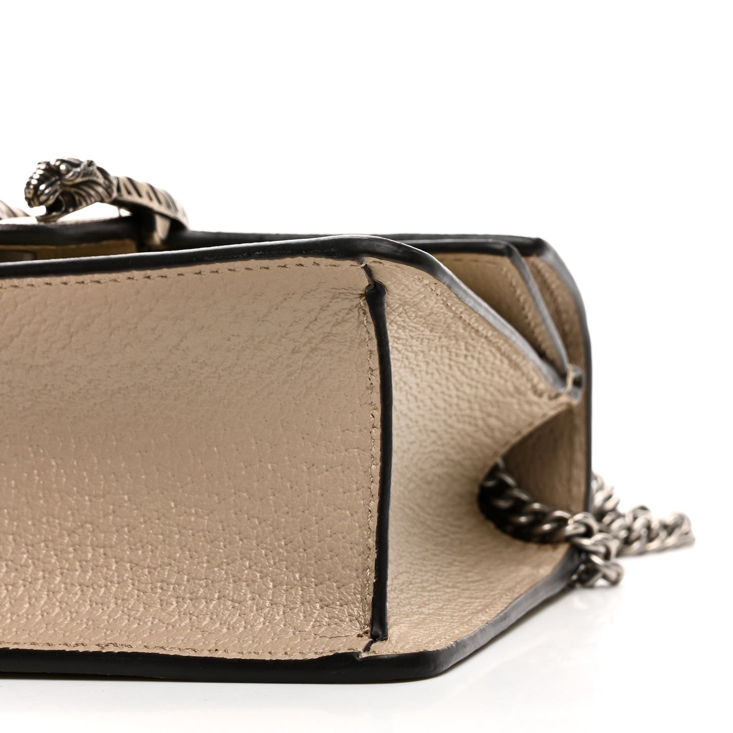 GG Supreme Monogram Mini Dionysus Top Handle Bag Beige Mystic White Oatmeal