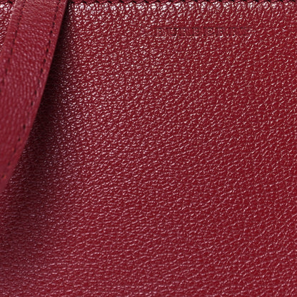 Burberry Grainy Goatskin Triple Zip Crossbody Bag Crimson 7 of 11