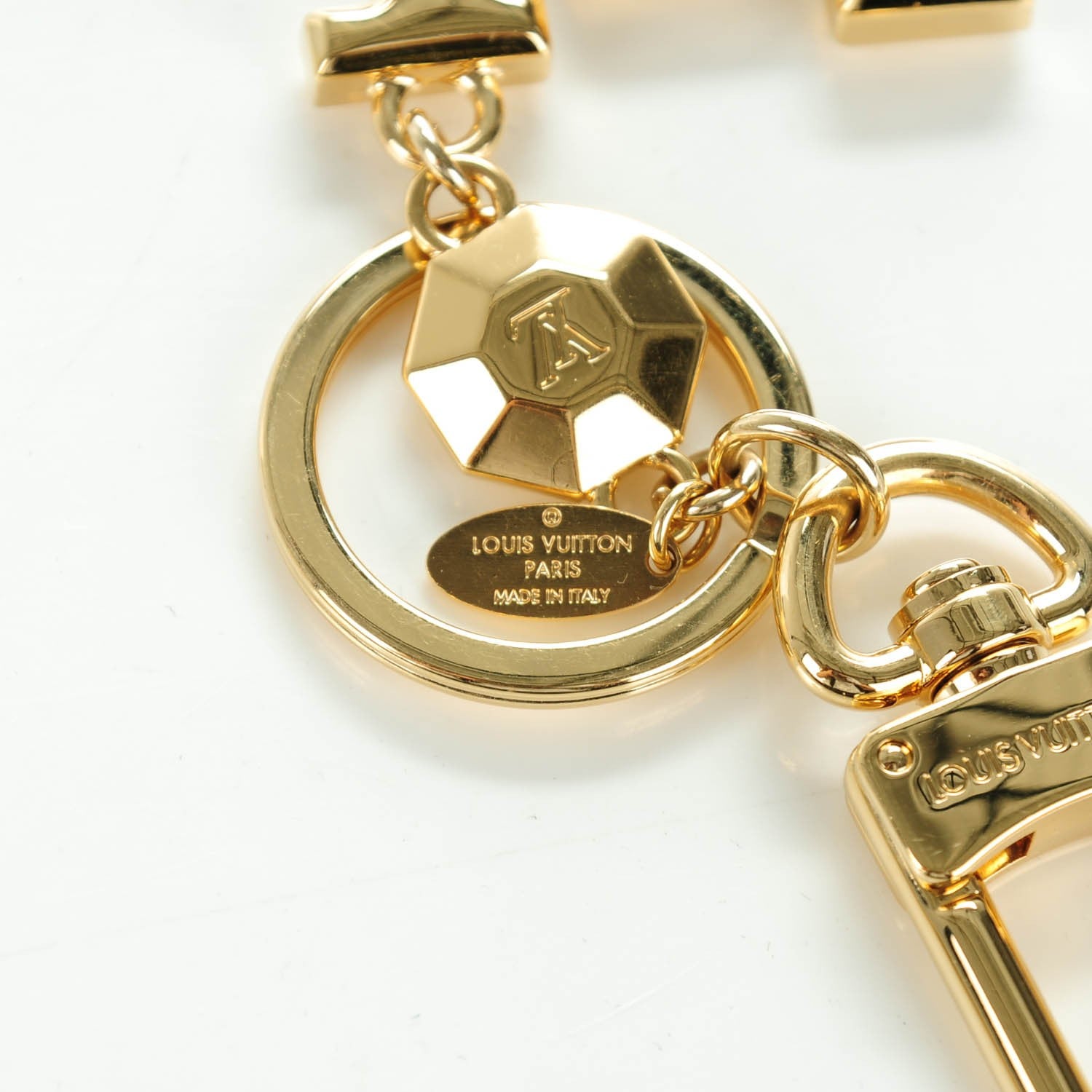 Louis Vuitton LV Facettes Key Holder Gold 4 of 6