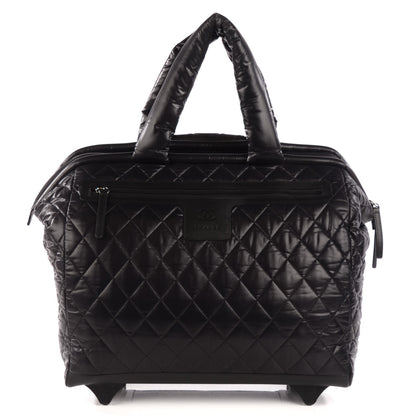 Chanel Nylon Quilted Coco Cocoon Trolley Black 1 of 7