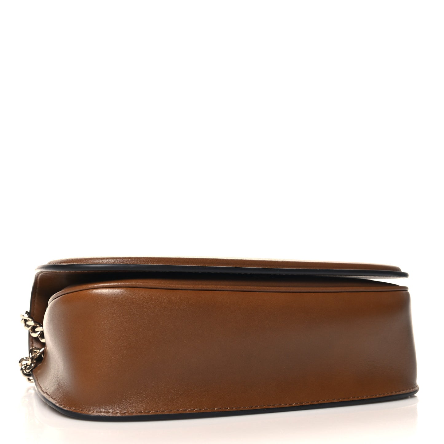 Suede Calfskin Blondie Medium Shoulder Bag Light Brown