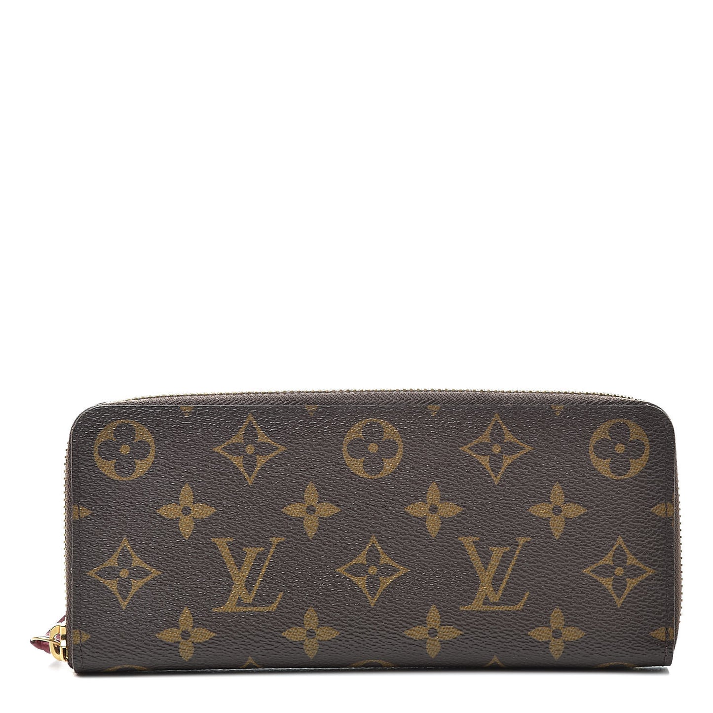 Monogram Clemence Wallet Fuchsia