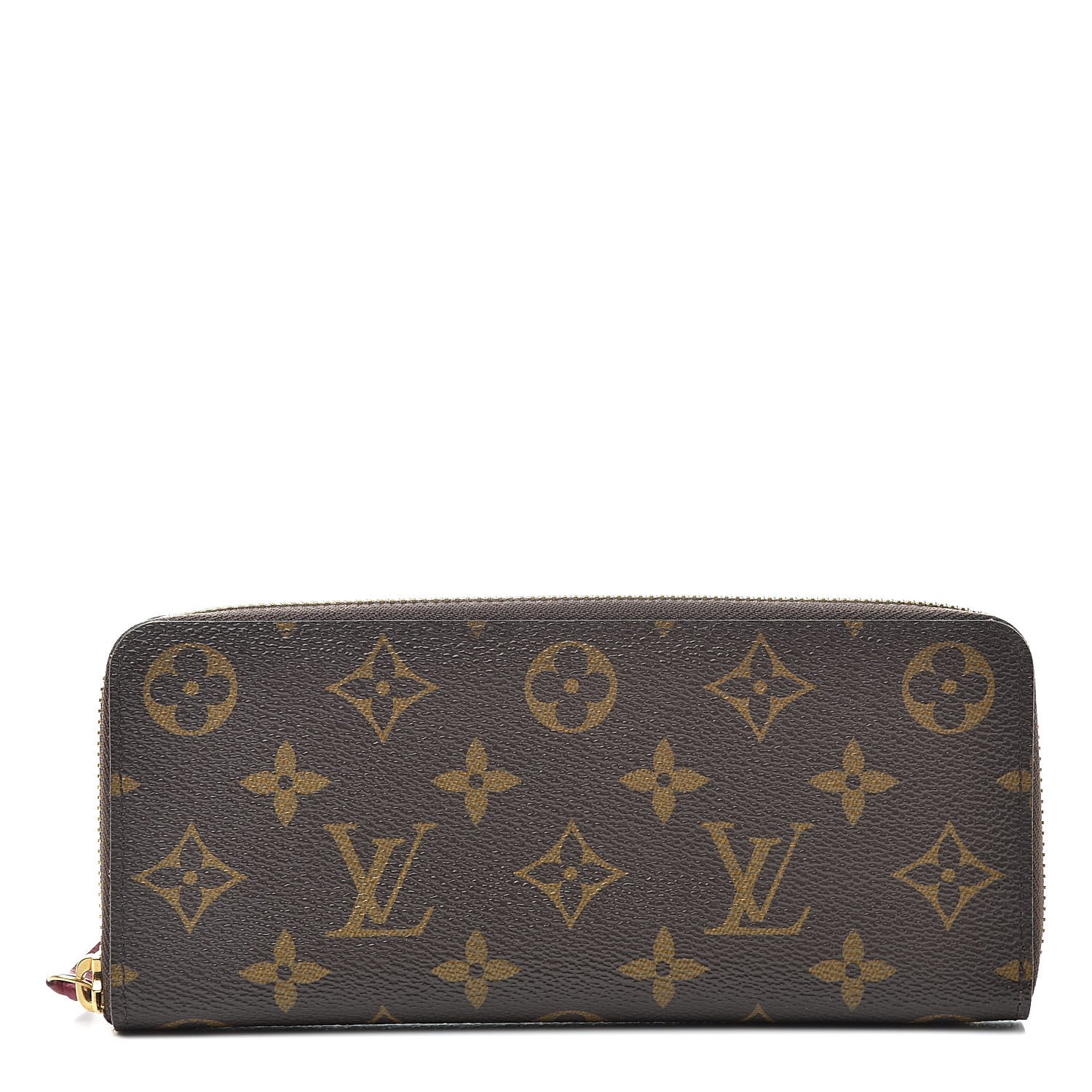 Louis Vuitton Monogram Clemence Wallet Fuchsia 1 of 8