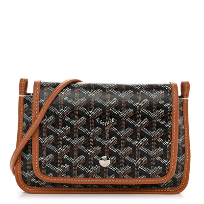 Goyard Goyardine Plumet Wallet Clutch Black Gold 1 of 10