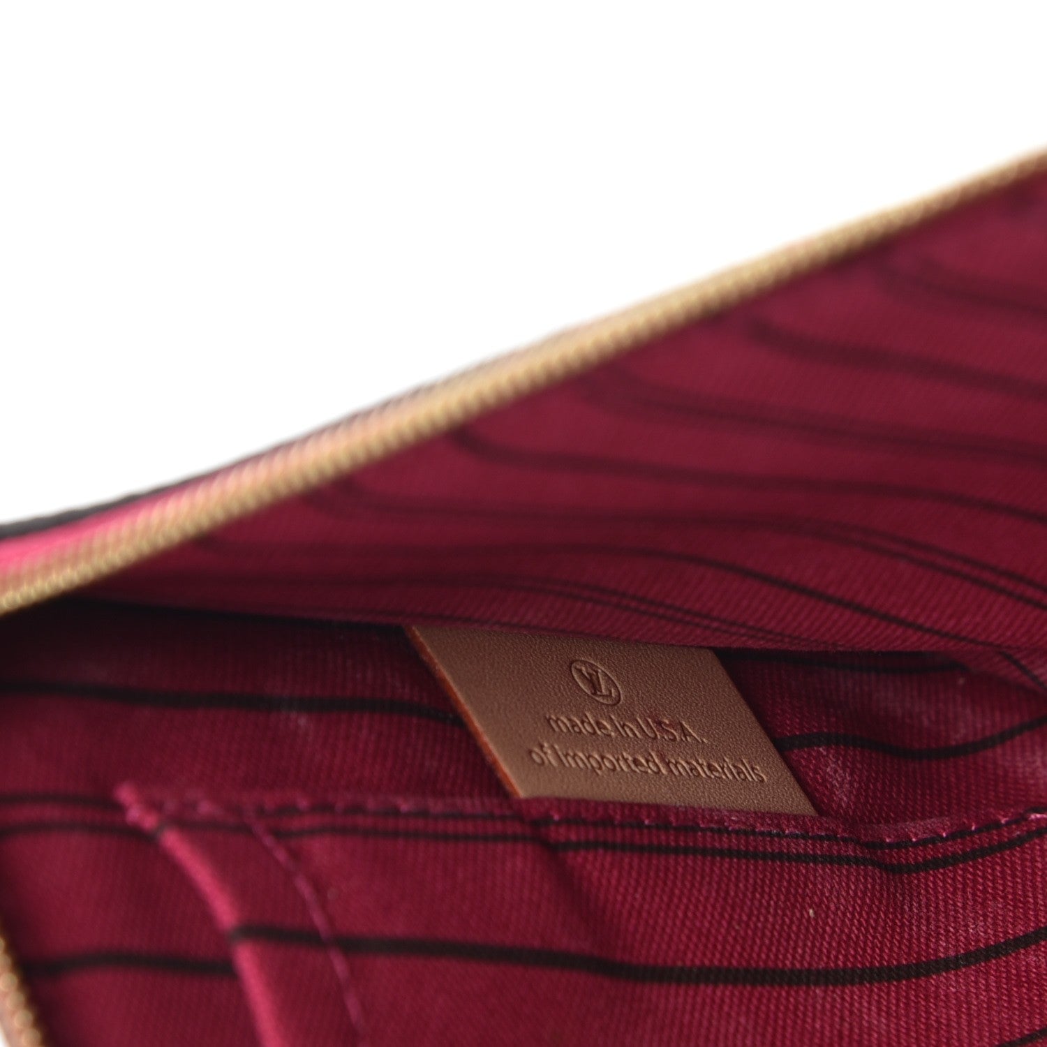 Louis Vuitton Monogram Neverfull MM GM Pochette Pivoine 7 of 8