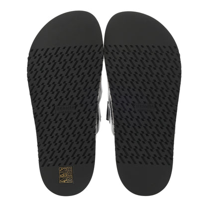 Hermes Calfskin Womens Chypre Sandals 39 Black 5 of 15