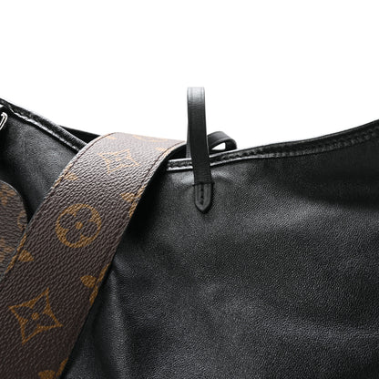 Louis Vuitton Lambskin CarryAll Vibe MM Black 8 of 10