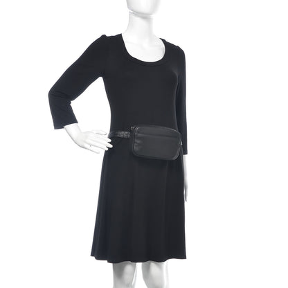 Bottega Veneta Nappa Intrecciato Belt Bag Black 2 of 10