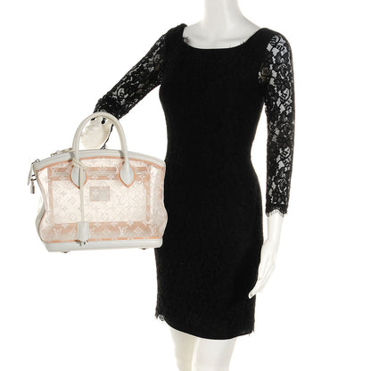 Louis Vuitton Monogram Transparence Lockit White 2 of 7