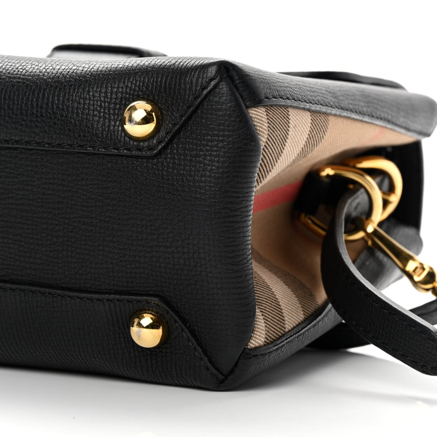 Derby Calfskin House Check Small Camberley Black