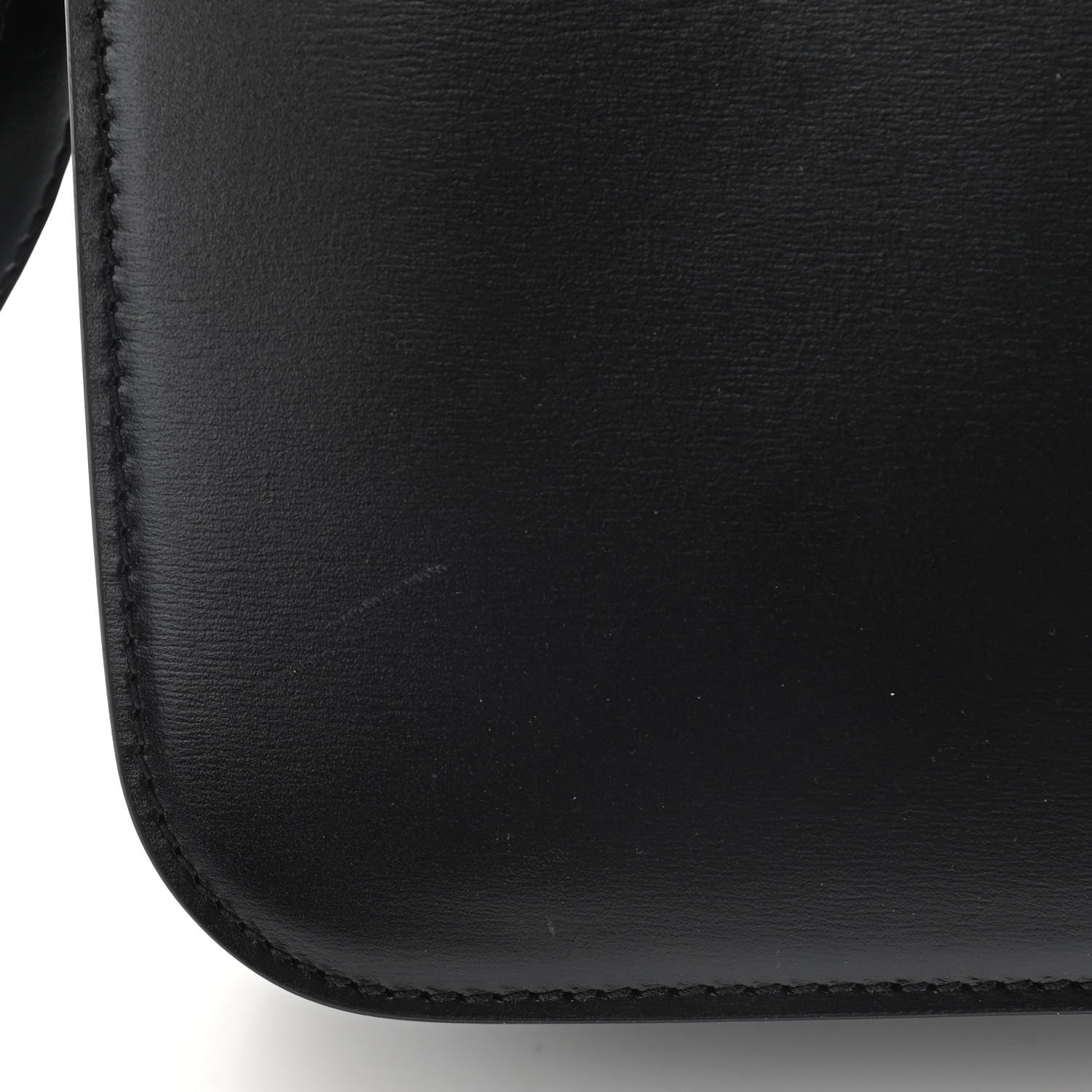 Celine Shiny Calfskin Large Triomphe Black 14 of 18