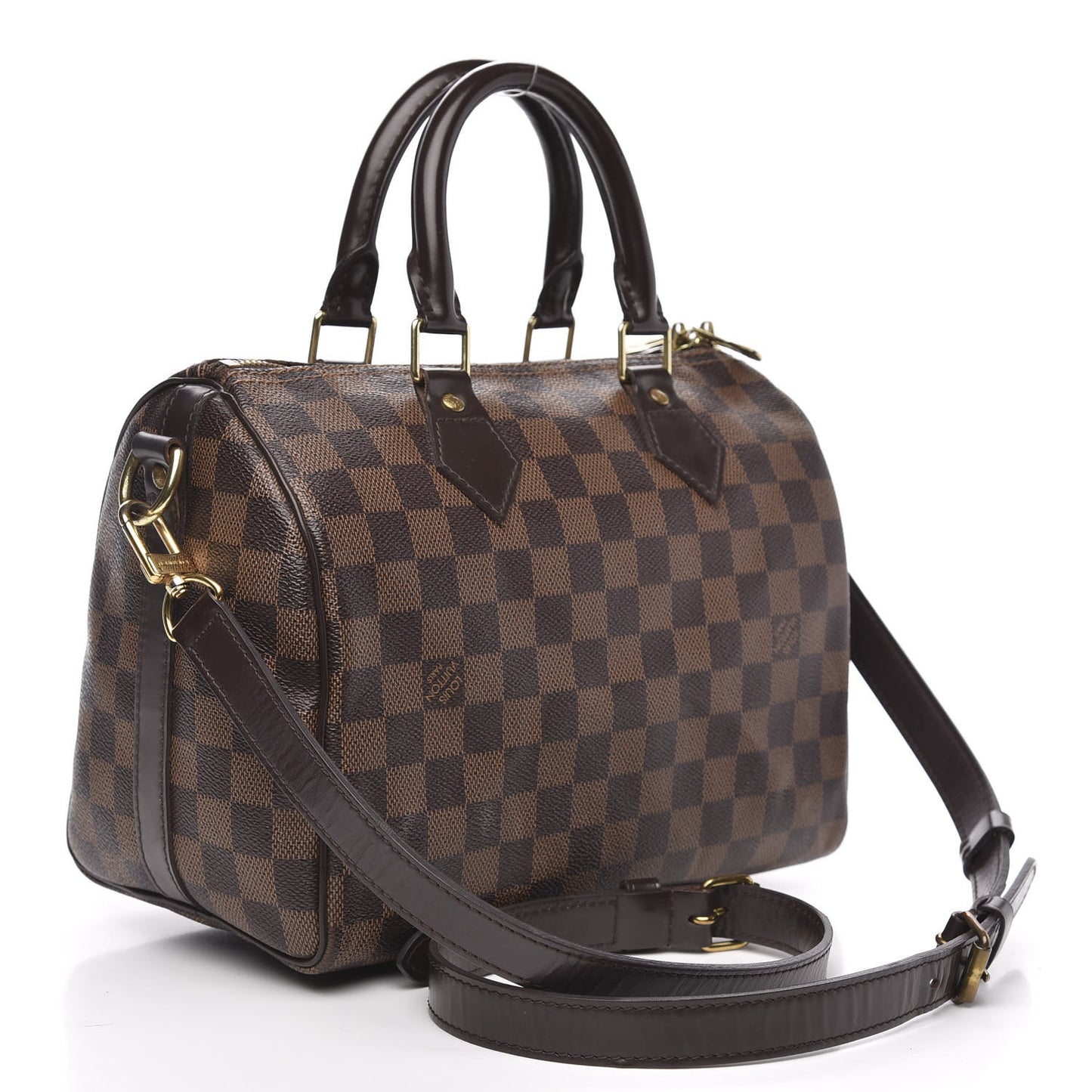 Damier Ebene Speedy Bandouliere 25