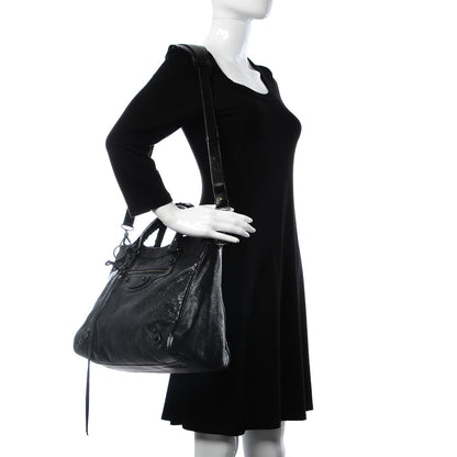 Balenciaga Agneau Classic Hardware Velo Black 2 of 13